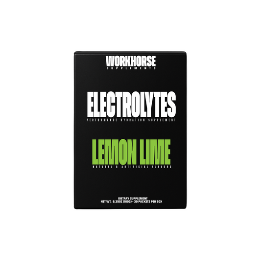 WORKHORSE ELECTROLYTES - LEMON LIME
